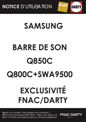 Samsung HW-Q935GC Notice D'utilisation