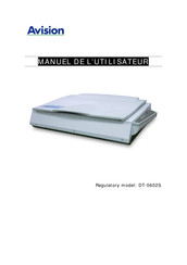 Avision DT-0602S Manuel De L'utilisateur