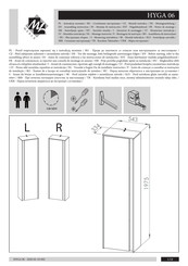 ML MEBLE HYGA 06 Notice De Montage