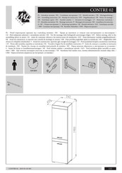 ML MEBLE CONTRE 02 Notice De Montage