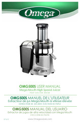 Omega OMG500S Manuel De L'utilisateur
