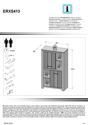 Forte ERXS413 Notice De Montage