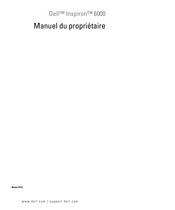 Dell Inspiron 6000 Manuel Du Propriétaire