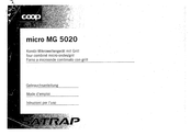 Satrap Micro MG 5020 Mode D'emploi