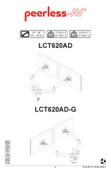 peerless-AV LCT620AD-G Instructions De Montage