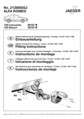 Jaeger 21280503J Instructions De Montage