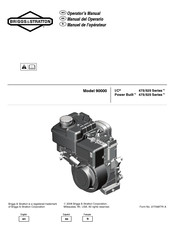 Briggs & Stratton 90000 I/C 475 Serie Manuel De L'opérateur