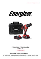 Energizer EZPP20V2B Manuel D'instructions