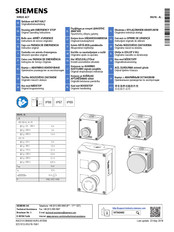 Siemens SIRIUS ACT 3SU18 N Série Instructions De Service Originales