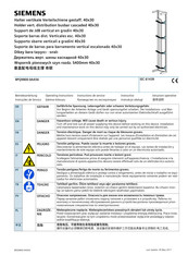 Siemens 8PQ9800-0AA56 Instructions De Service