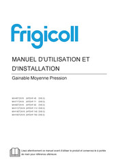 Frigicoll KPDHF-90 DN5.0 Manuel D'utilisation Et D'installation