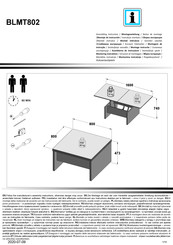 Forte BLMT802 Notice De Montage