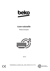 Beko BDIN Série Mode D'emploi
