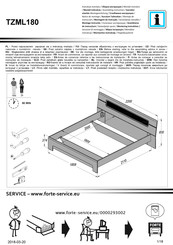 Forte TZML180 Notice De Montage