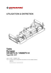 Fayat Group Dynapac V5100TV-H Utilisation & Entretien