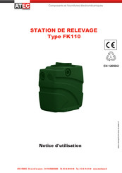 Atec FK110 Notice D'utilisation