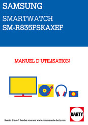 Samsung SM-R835FSKAXEF Mode D'emploi