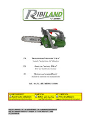 Ribimex RIBILAND PRTRT300/2 Manuel D'instructions Et D'utilisation