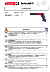 Desoutter SR-P2300-M3/8 Mode D'emploi