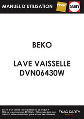 Beko DVN Série Mode D'emploi