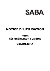 Saba CB305NFX Notice D'utilisation