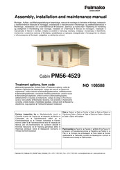 Lemeks Palmako PM56-4529 Assemblage, Manuel De Montage Et D'entretien