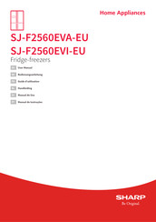 Sharp SJ-F2560EVI-EU Guide D'utilisation