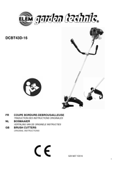 Elem Garden Technic DCBT43D-16 Traduction Des Instructions Originales