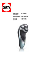 Philips PT 919/16 Manuel D'utilisation