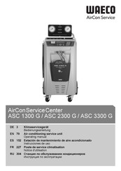 Waeco AirCon Service Center ASC 3300 G Notice D'utilisation