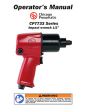 Chicago Pneumatic CP7733-2 Manuel De L'opérateur