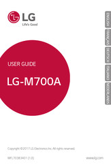 LG M700A Mode D'emploi