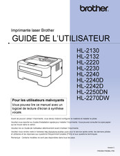 Brother HL-2220 Guide De L'utilisateur