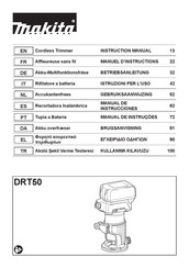 Makita DRT50ZJ Manuel D'instructions