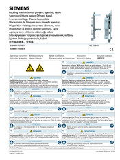 Siemens 3VW9011-0BB18 Notice D'utilisation