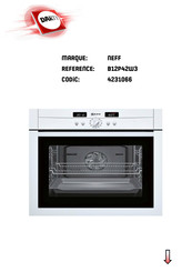 NEFF B12P42 3 Serie Notice D'utilisation