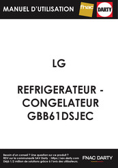 LG GBB61DSJEC Manuel Du Propriétaire