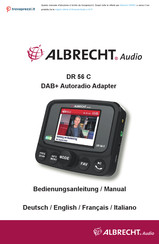 Albrecht Audio DR 56 C Mode D'emploi