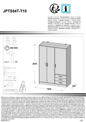 Forte JPTS84T-T10 Notice De Montage