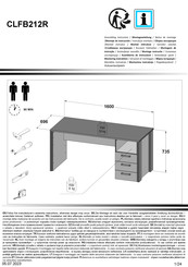 Forte CLFB212R Notice De Montage