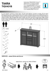 Forte TIARA TIQV431B Notice De Montage