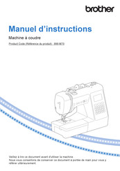 Brother 888-M70 Manuel D'instructions