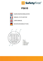 Safety first PS610 Manuel D'utilisation