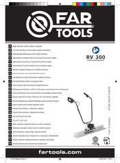 Far Tools RV 300 Notice Originale