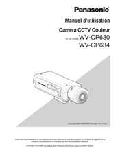 Panasonic WV-CP630 Manuel D'utilisation