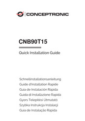 Conceptronic CNB90T15 Guide D'installation Rapide