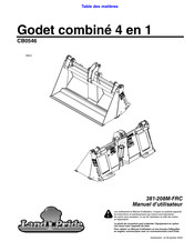 Land Pride CB0546 Manuel D'utilisateur