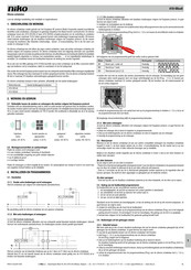 Niko 410-00 0 Série Mode D'emploi