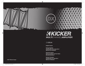 Kicker DX200.4 Manuel D'utilisation