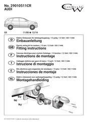 ConWys AG 29010511CR Instructions De Montage